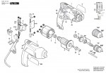 Bosch 0 601 145 103 Gbm 6 Drill 230 V / Eu Spare Parts
